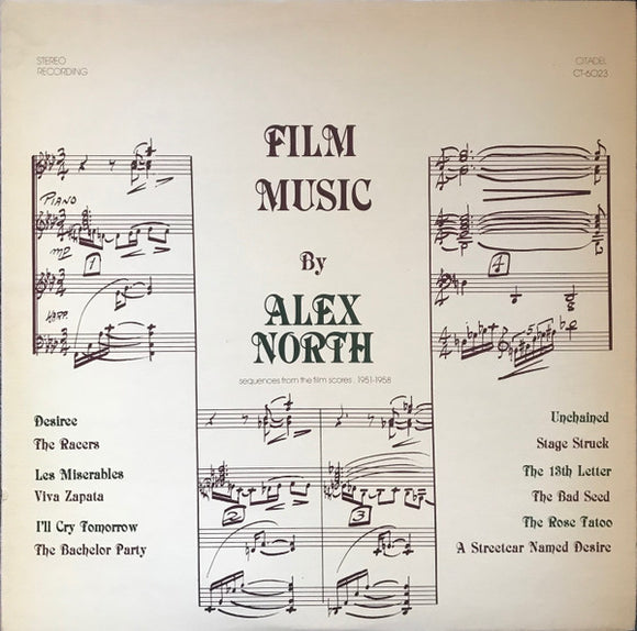 Alex North - Film Music By Alex North