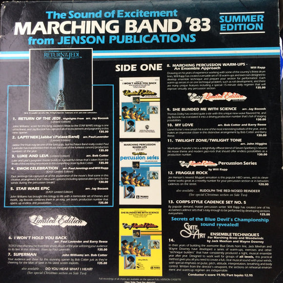 Various - The Sound Of Excitement - Marching Band '83 (Summer Edition)