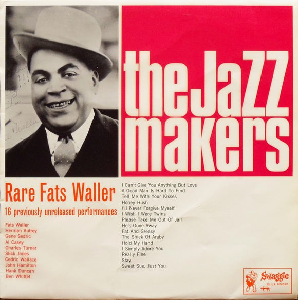 Fats Waller - Rare Fats Waller (16 Previously Unreleased Performances)