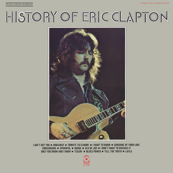 Eric Clapton - History Of Eric Clapton