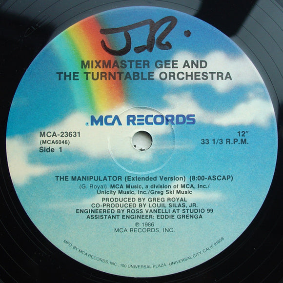 Mixmaster Gee And The Turntable Orchestra - The Manipulator