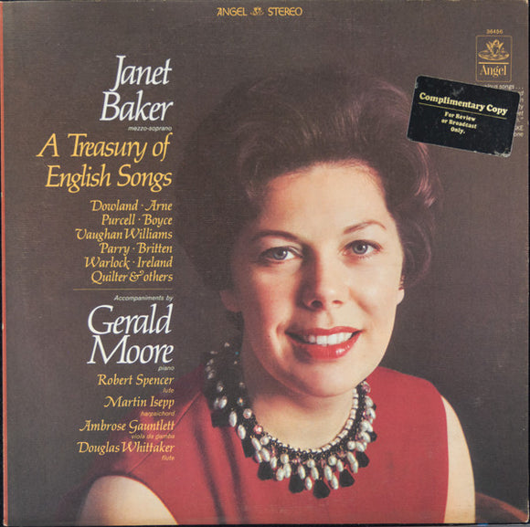 Janet Baker - A Treasury Of English Songs
