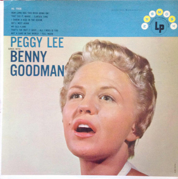 Peggy Lee - Peggy Lee Sings With Benny Goodman