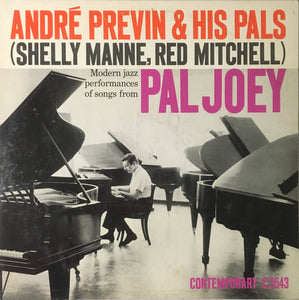 André Previn & His Pals - Modern Jazz Performances Of Songs From Pal Joey