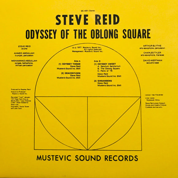 Steve Reid - Odyssey Of The Oblong Square