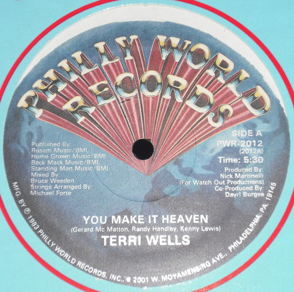 Terri Wells - You Make It Heaven