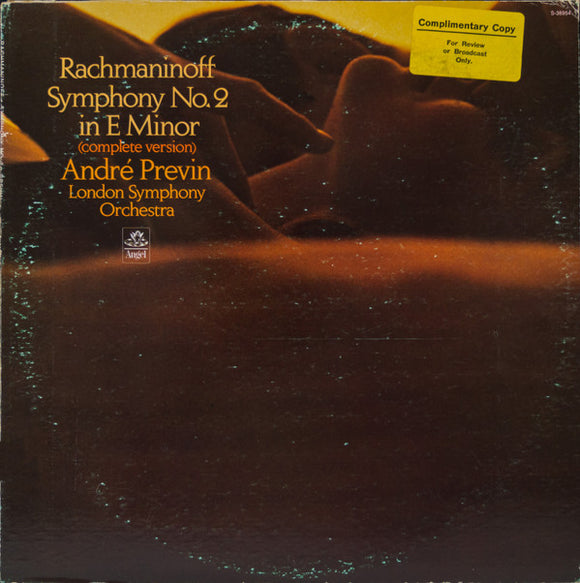Rachmaninoff - Symphony No. 2 In E Minor Op. 27  - Previn