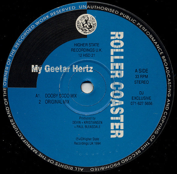 Roller Coaster - My Geetar Hertz