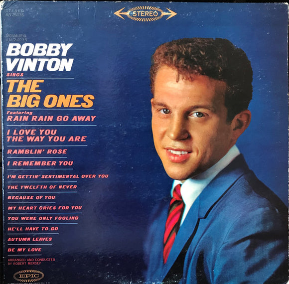Bobby Vinton - Bobby Vinton Sings The Big Ones