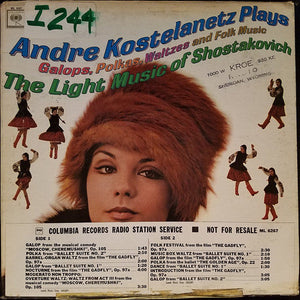 André Kostelanetz - Light Music Of Shostakovich
