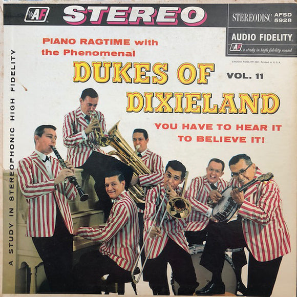 The Dukes Of Dixieland - Piano Ragtime With The Dukes Of Dixieland, Volume 11