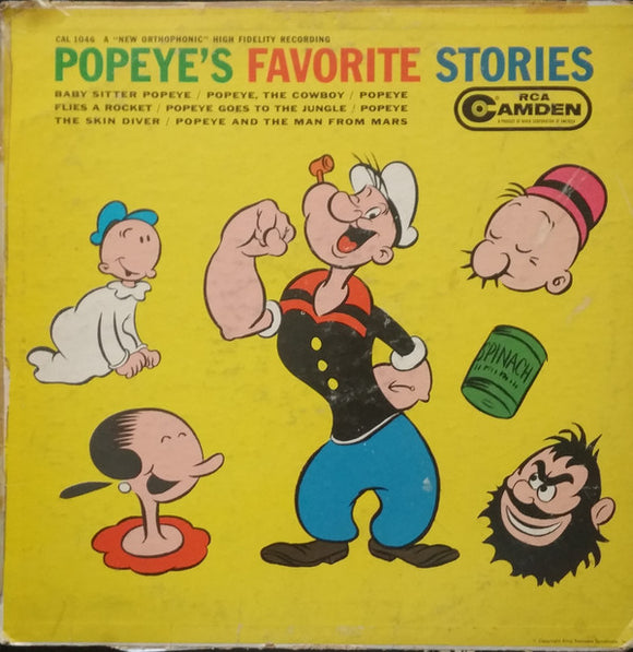 Jack Mercer - Popeye's Favorite Stories