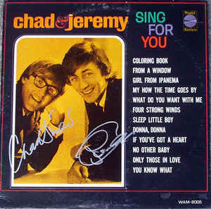 Chad & Jeremy - Sing For You