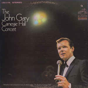 John Gary - Carnegie Hall Concert