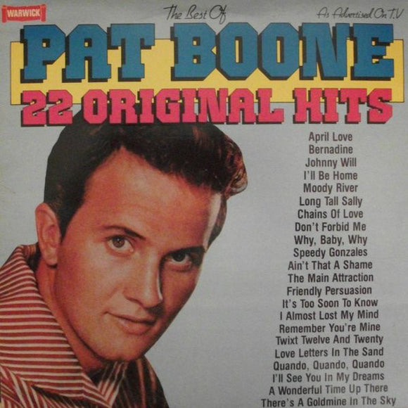 Pat Boone - The Best Of Pat Boone - 22 Original Hits