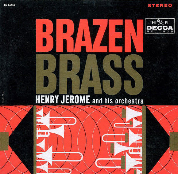 Henry Jerome And His Orchestra - Brazen Brass