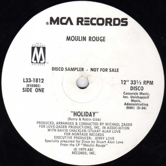 Moulin Rouge - Holiday / Lonely Days