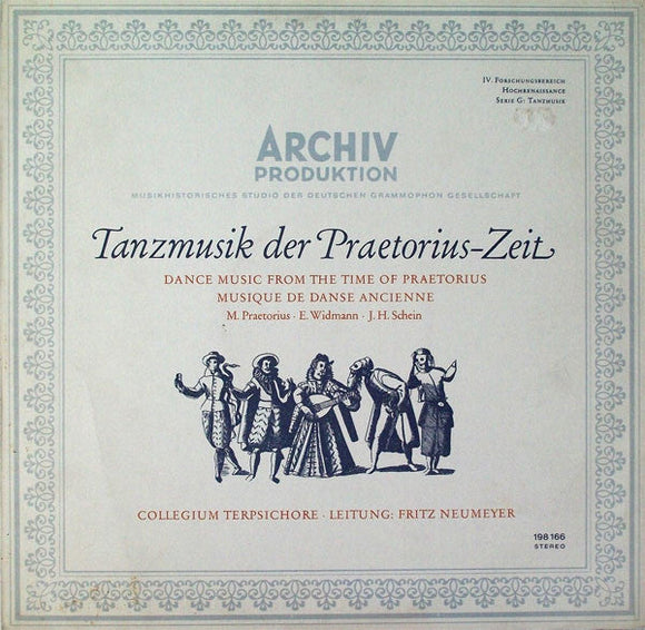 Collegium Terpsichore - Tanzmusik Der Praetorius-Zeit