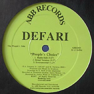Defari - People's Choice