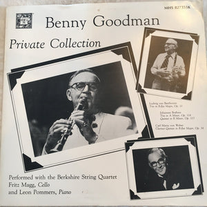 Benny Goodman - Private Collection