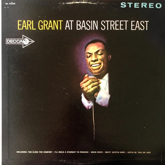 Earl Grant - Earl Grant At Basin Street East
