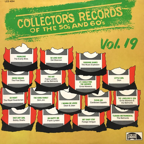 Various - Collector's Records Of The 50's And 60's Vol. 19