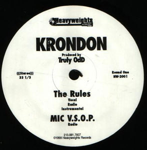 Krondon - The Rules