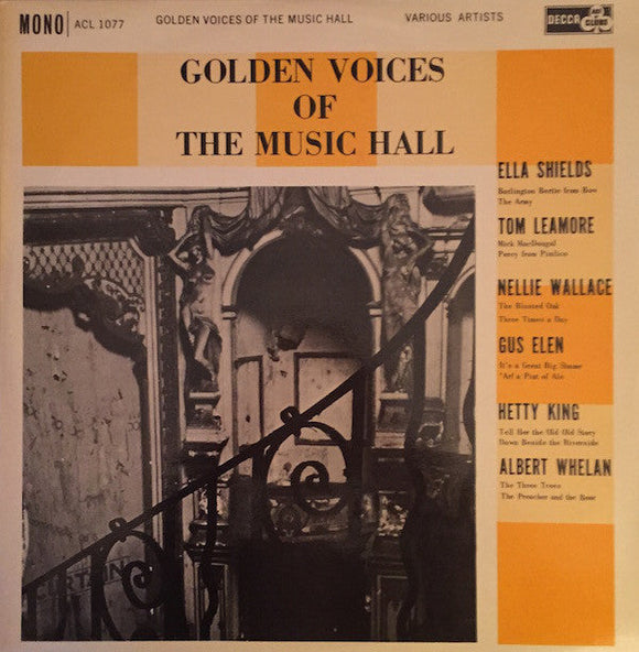 Various - Golden Voices Of The Music Hall
