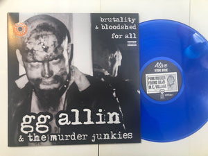 GG Allin & The Murder Junkies - Brutality & Bloodshed for All